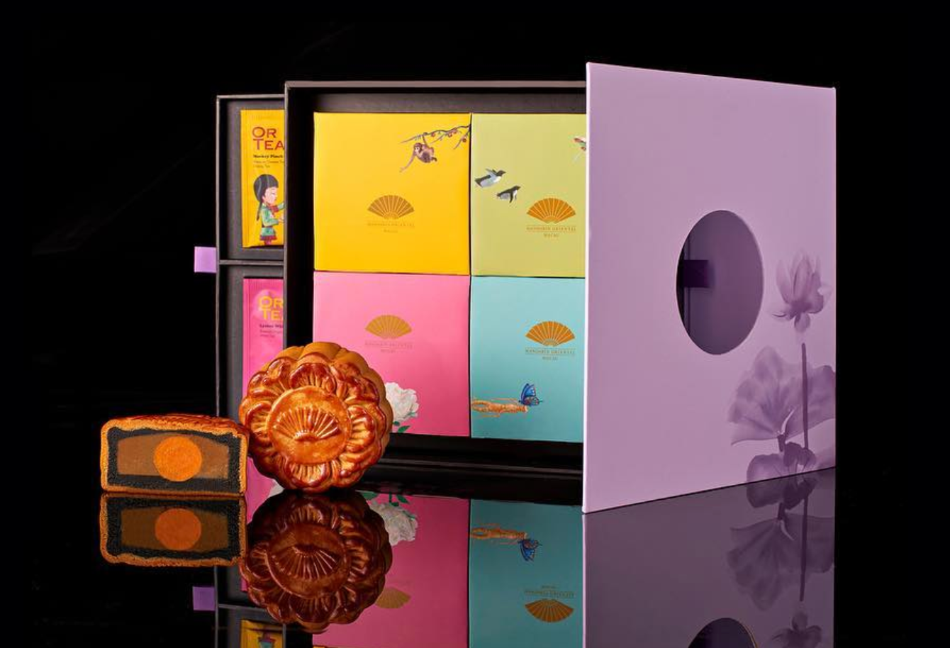 Mandarin Oriental Mooncake Tea Set Mandarin Oriental Mooncake Tea Set