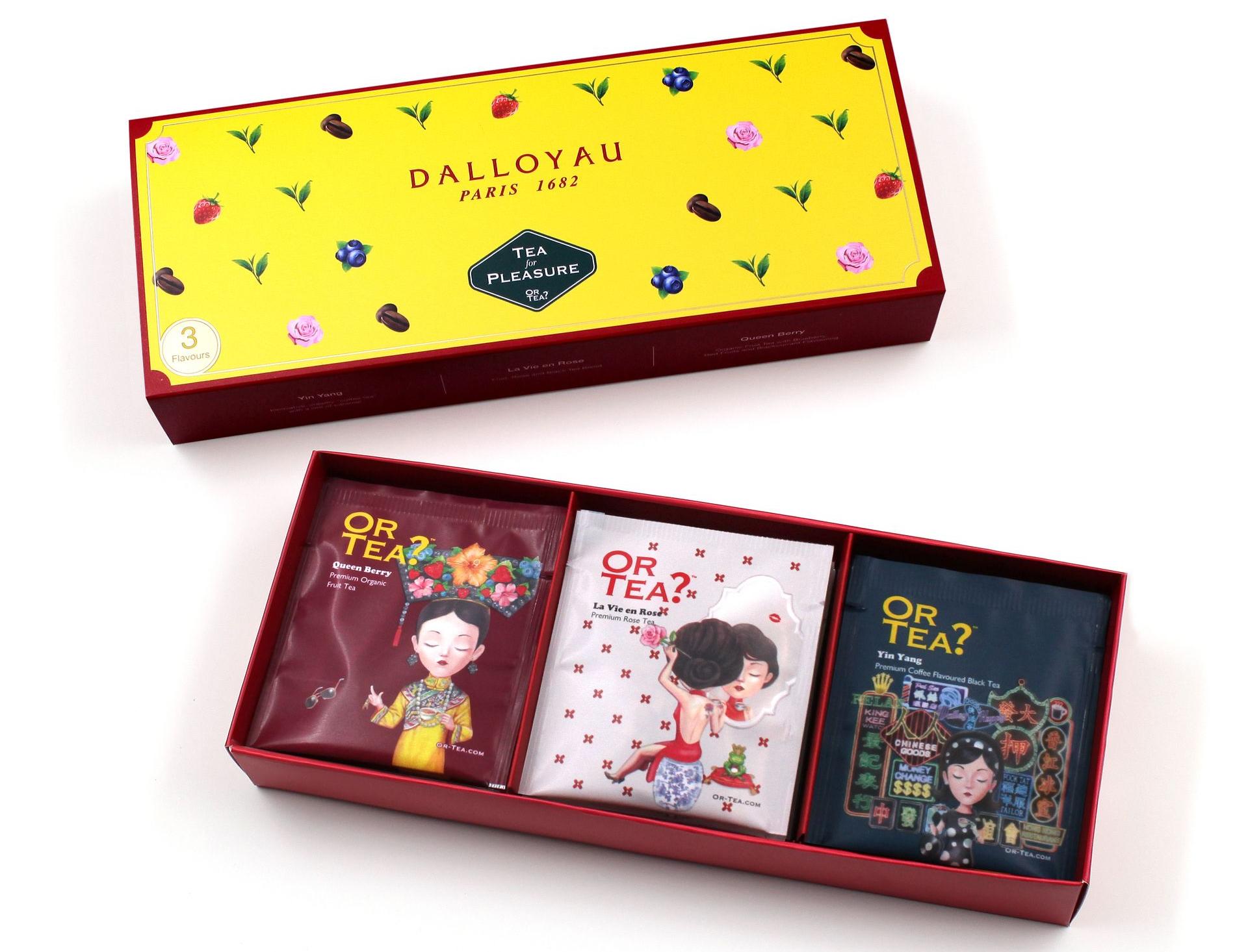 Dalloyau 3-sachet Retail Box Dalloyau 3-sachet Retail Box