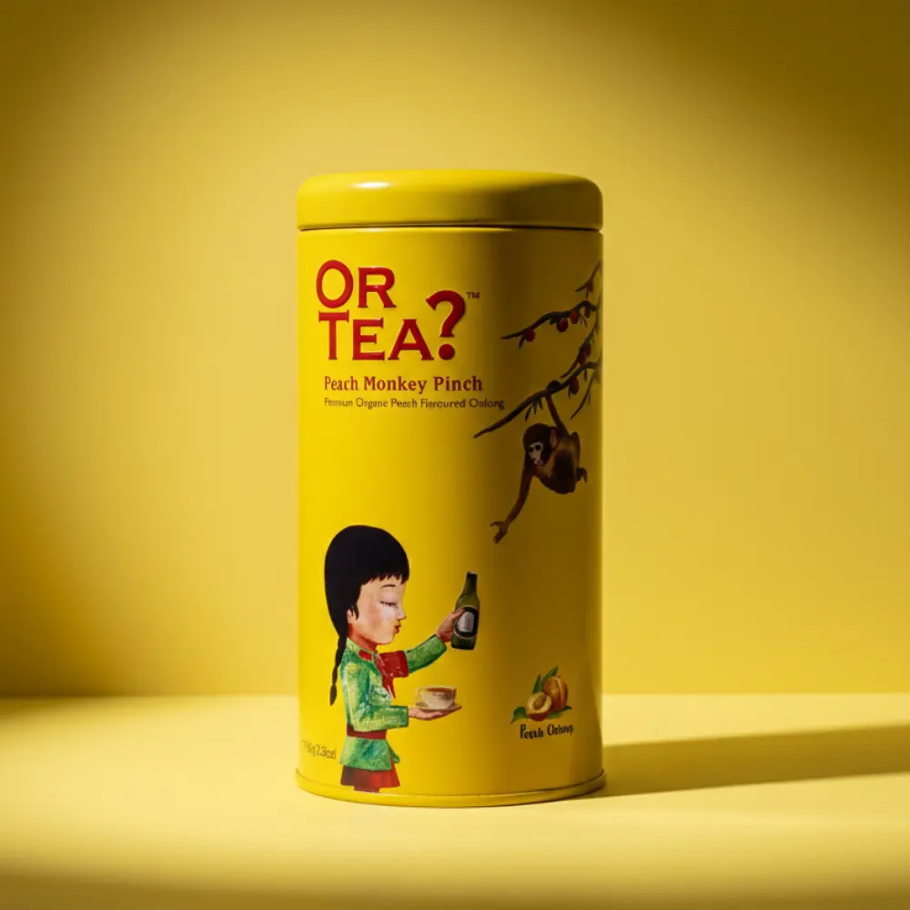 Peach Monkey Pinch | Tin Canister