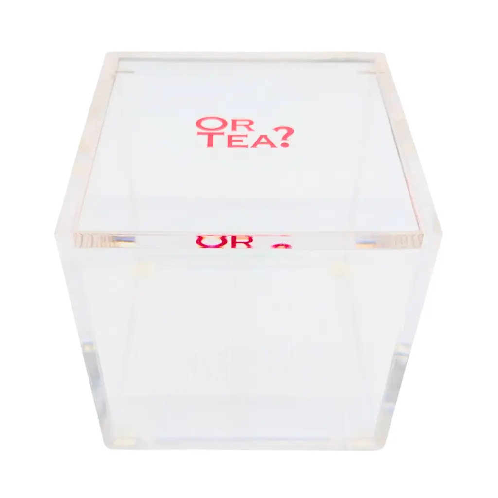 Acrylic Tea Display Cube (Box only)