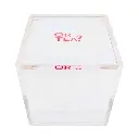 Acrylic Tea Display Cube (Box only)